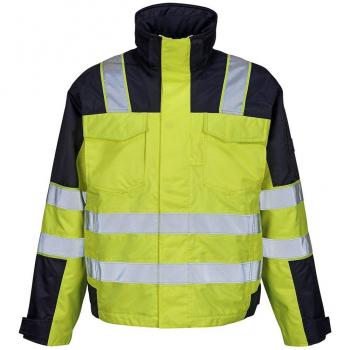 Chaqueta de Invierno Hi-Vis Mascot Genova Amarillo/Navy (XL)