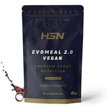 Batido Sustitutivo de Comida Vegano Evomeal 2.0 de HSN | Vegan Meal Replacement | Proteína Completa de Arroz y Guisante + Carbohidratos Complejos + Vitaminas + Minerales + CLA | Chocolate | 2 Kg