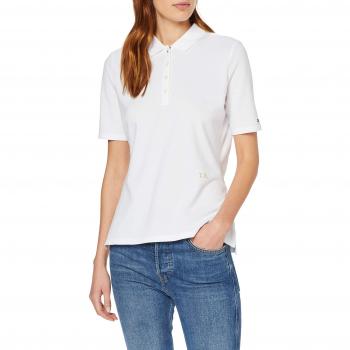 Tommy Hilfiger TH Essential Reg Polo SS, Blanco