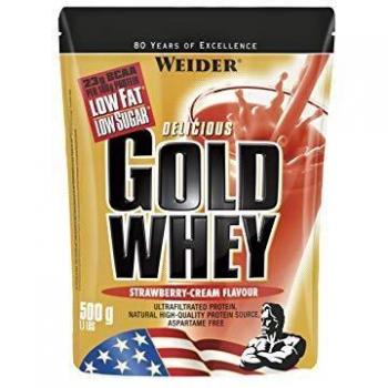 Weider Gold Whey Fresa - 500 gr