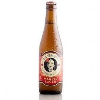 La Virgen - Cerveza rubia artesana Madrid Lager Helles