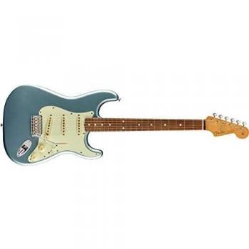 Fender Vintera '60s Stratocaster Electric Guitar, Pau Ferro, Ice Blue Metallic
