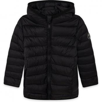 CANADA HOUSE Chaqueta Niño con Capucha y Cremallera Frontal en Negro