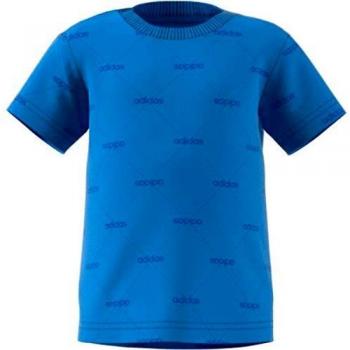 adidas I Lin Graph tee Camiseta, Unisex bebé, azurea/Azul, 80