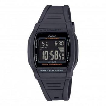 Casio Collection W-201-1BVEG Men's Digital Watch Water Resistant 5 ATM