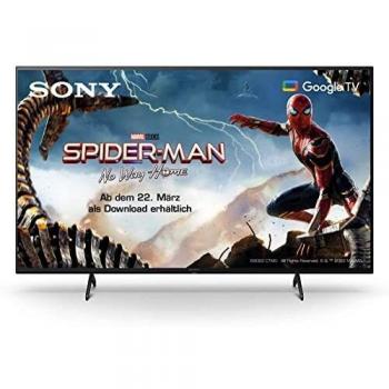 Sony KD50X80J - Smart TV de 50 con 4K Ultra HD, Google TV, Processor X1, Triluminos Pro, HDR