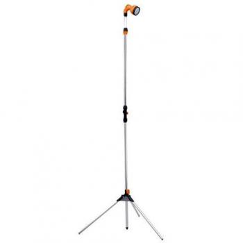 Ducha de jardín con trípode de aluminio 221 cm
