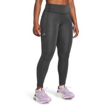 Under Armour - Mallas de mujer Fly Fast 3.0 con tecnología de compresión, tejido ligero y transpirable, diseño anatómico para mayor comodidad, cintura elástica ajustable, detalles reflectantes para visibilidad en condiciones de poca luz