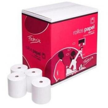 Fabrisa Rollo Térmico Libre de Fenol 80x80x12mm Paquete de 8 Unidades