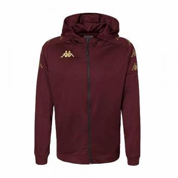 Sudadera con Cremallera Kappa Grevolo para Hombre, Granate, XL