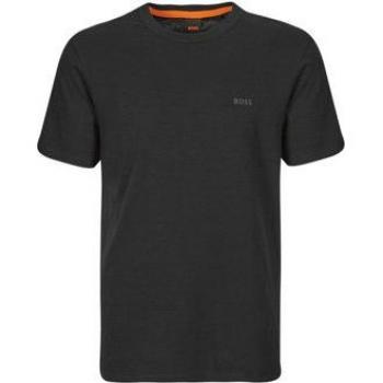 Boss Orange Tegood Men's Crew Neck T-Shirt - Black - Size M