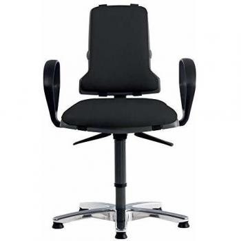 Silla de Trabajo Bimos Sintec 160 con Ruedas y Patas, Altura Ajustable 450-640 mm