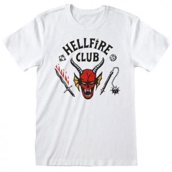 Camiseta Stranger Things Hellfire Club Logo Talla M