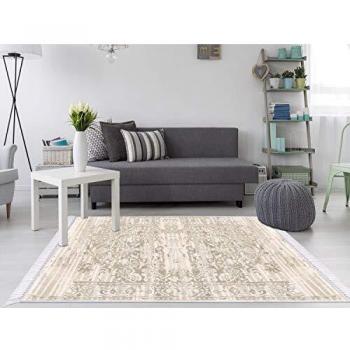 Homemania HALI-95155 - Alfombra Estampada King 1 Estampada, Moderna, Multicolor de Tela, 120 x 180 x 0,1 cm