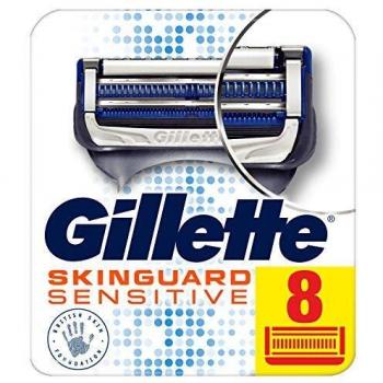 Gillette SkinGuard Sensitive Razor Blades x8 Box of 10