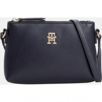 Bandolera Iconic de Tommy Hilfiger en azul con monograma