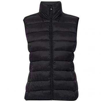 B-Young Bybelena Black Quilted Puffer Vest
