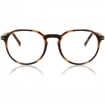 Gafas Recetadas Oval Montura Completa Plástico Tortoiseshell para Hombre - Gafas Anti-Azules - SmartBuy Collection