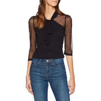 Morgan 182-TREVIS.N, Camiseta de Manga Larga para Mujer,