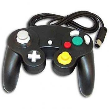 SATYCON Mando Compatible Game Cube Ultra Dual Joypad Negro