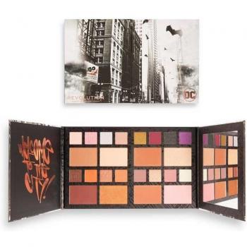 Makeup Revolution Midnight Allure Blow Out Set - Makeup Revolution Forever Flawless Timeless Fantasy Eyeshadow Palette - Makeup Revolution X DC Universe Large Eye and Face Palette