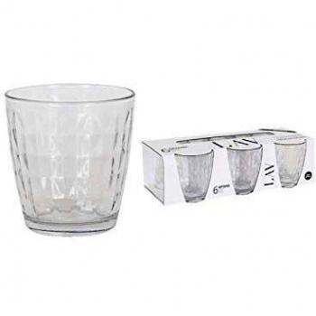 Lav 105118 Vaso Cristal, Transparente, 270 ml, Set de 6
