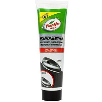 TURTLE WAX TW52873 Eliminador Pasta, Rasguños y Remolinos, Brillo como un Espejo, 100 ml, Elimina Arañazos, Carrocería
