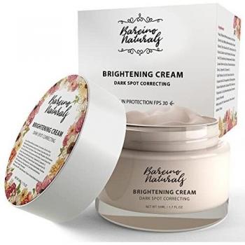 Crema Despigmentante Tratamiento Intensivo Antimanchas con Proteccion Solar FPS30 50ml Blanqueadora Facial Quita Manchas Oscuras Origen Hormonal Exposicion Luz Solar Inflamatorias - Reductor Melanina.
