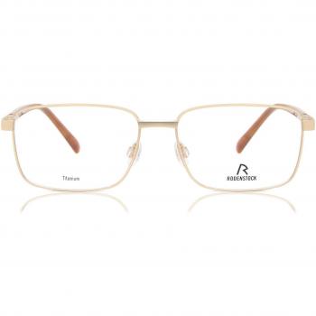 Rodenstock R7130 B Armazones y Lentes Recetados para Hombre Dorados