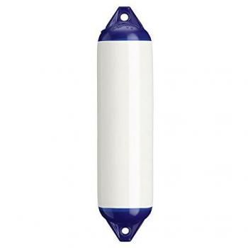 Defensa Cilíndrica Heavy Duty Polyform F2 Blanca