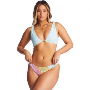 Braguita de Bikini Dreamland Billabong en estampado floral y diseño reversible