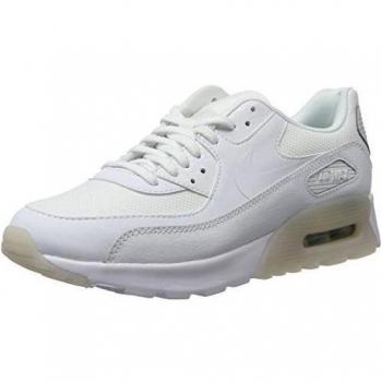 Nike W Air Max 90 Ultra Essential, Zapatillas de Running Unisex Adultos, Blanco