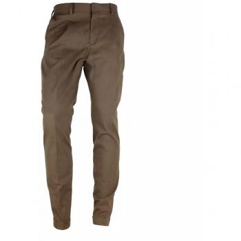 Italian Brown Wool Blend Trousers - IT56 | 3XL