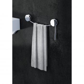 Toallero Bath+ Diabolo Cromo + cuerda blanca