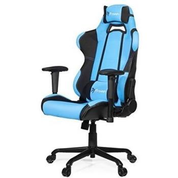 Arozzi Torreta - Silla (Asiento acolchado, Respaldo acolchado, Negro, Azul, Negro, Azul, Negro, Tela)