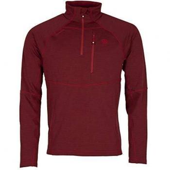 Ternua Momhil Top M Camiseta de Manga Larga, Hombre, Rojo