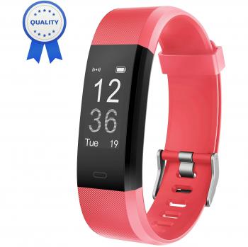 Pulsera Actividad HolyHigh YG3 Plus HR Monitor de ritmo cardíaco Seguimiento de actividad con impermeable/pedómetro/llamada Mensaje Alerta/monitor de sueño para Android e iOS