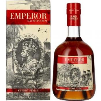 Emperor Sherry Casks Finish Mauritian Rum in Gift Box - 700 ml