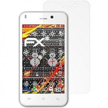 3 x atFoliX Protector Película Lava Iris X1 mini Lámina Protectora - FX-Antireflex-HD Antirreflejo para pantallas de alta resolución