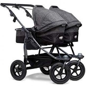Carro de bebé doble Duo Air Premium Antracita
