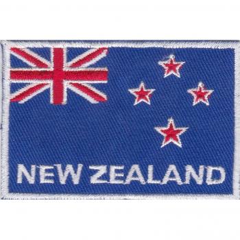 Parche plancha de planchar Iron on Patch applikation Bandera Nación Nueva Zelanda New Zealand