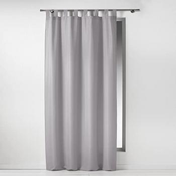 Cortinas de Salón y Dormitorio Enganche Trabilla 140 x 260 cm - 1 Unidad - Colores Lisos Modernos - 100% Poliéster