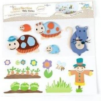 Baby to Love 360047 - Pegatinas de decoración, diseño Familia Tortugas