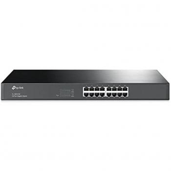 TP-Link TL-SG1016 16-Port Unmanaged Gigabit Ethernet Rackmount Switch with Steel Case