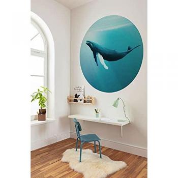 Fototapete Redondo Autoadhesivo Observación de Ballenas, 125x125 cm