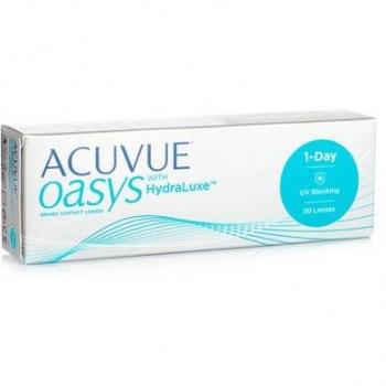 Lentes de contacto Acuvue Oasys 1-Día con HydraLuxe (30 lentes)