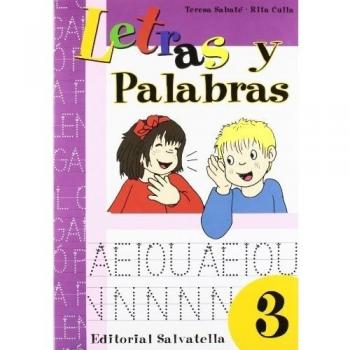 Letras y palabras, 3 Educación Infantil