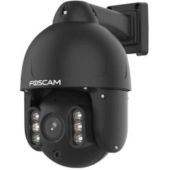 Cámara de Vigilancia Foscam SD8EP 8 MP PoE PTZ con Zoom Óptico, Detección de Personas y Vehículos, Seguimiento Automático, Siree, Iluminación LED y Visión No