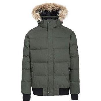 Trespass Calgary - Chaqueta de plumón para hombre con capucha extraíble, Hombre, MAJKDON20002_OLIXXL, verde oliva, XXL