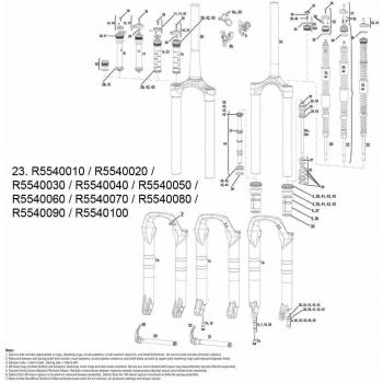 Rock Shox - Repuesto Muelle Sektor Dual Position 150Mm X-Blando